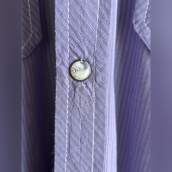 BKE | Men's Purple Western Shirt | Size Large - Picture 2 of 6